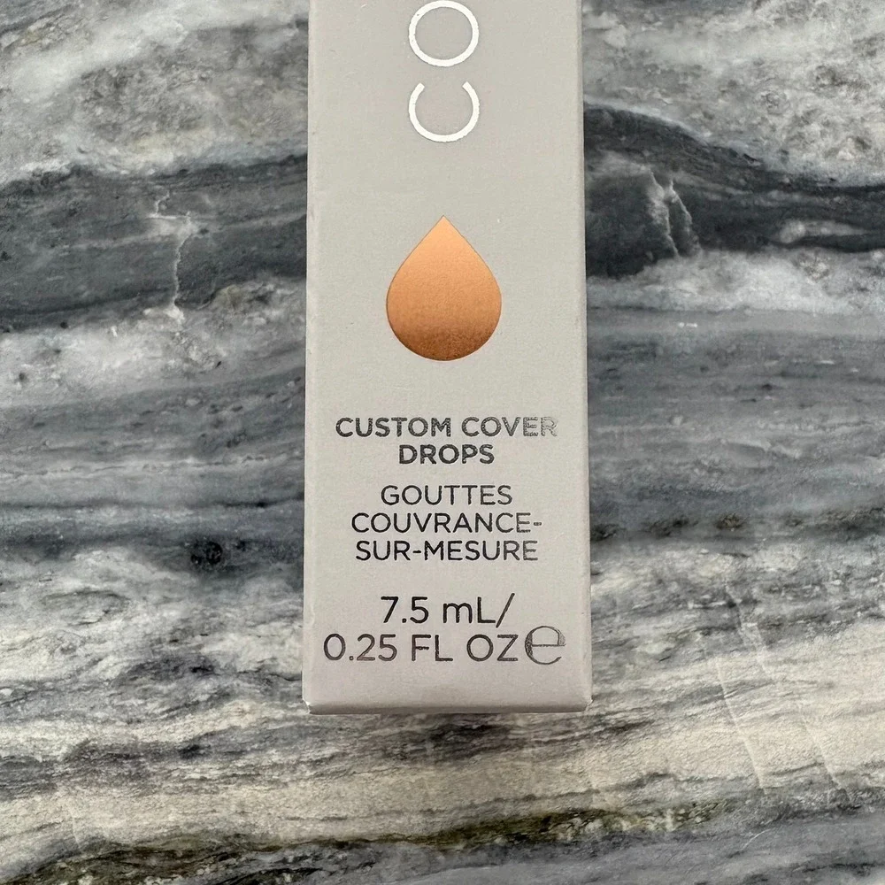 Cover FX Custom Cover Drops Foundation N Deep 1 Concentrated Pigment 0.25oz NEW